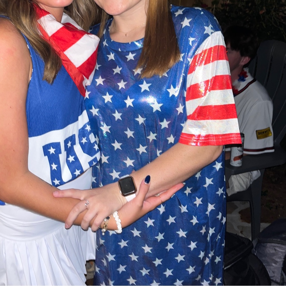 AMERICAN FLAG DRESS